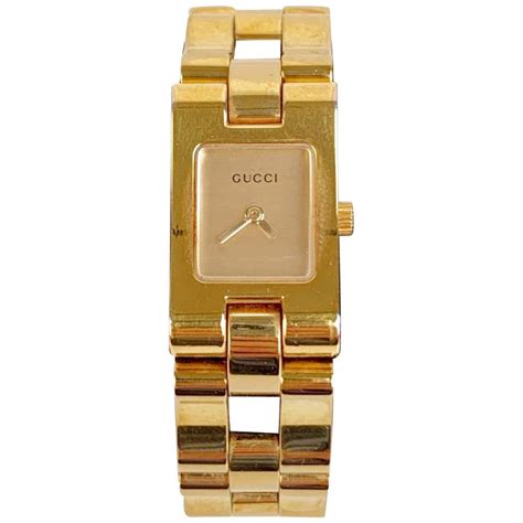 gucci 2305l watch gold plated|Gucci 2305L Swiss Made gold plated watch .